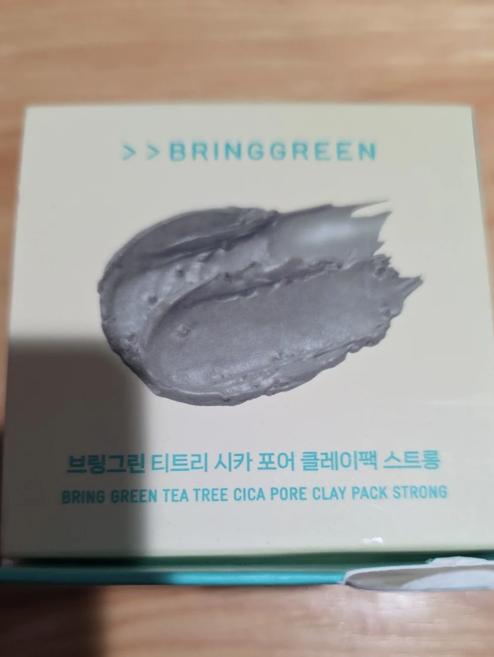 Bringgreen Tea Tree Cica Pore Clay Pack Strong - Green